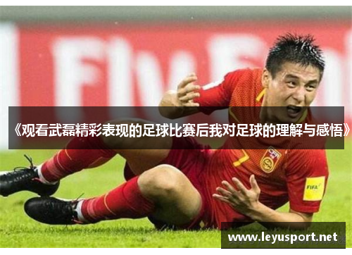 《观看武磊精彩表现的足球比赛后我对足球的理解与感悟》